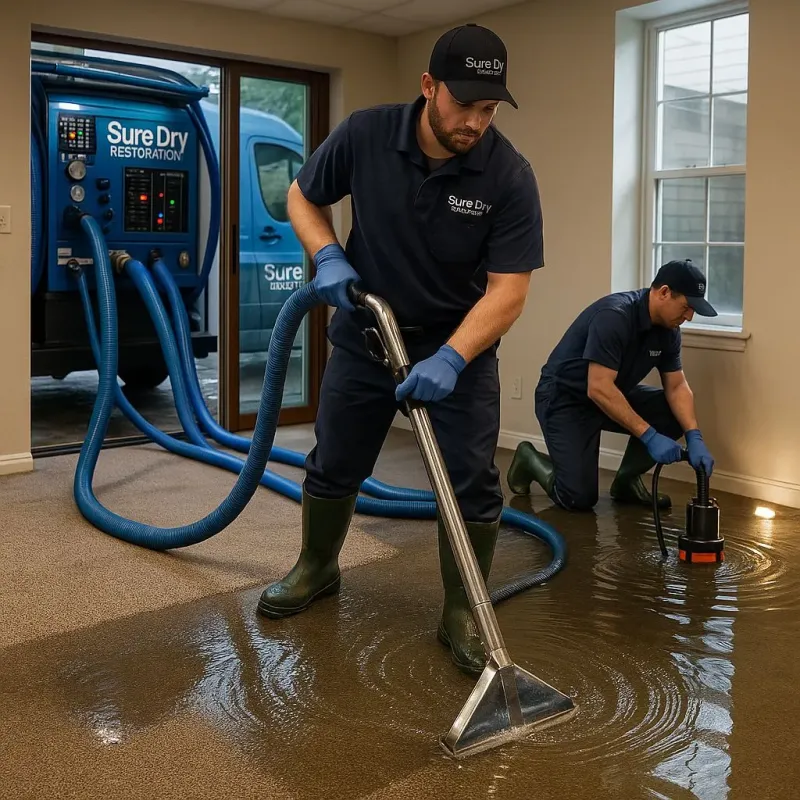 Water Extraction and Removal process in Bowie, TX